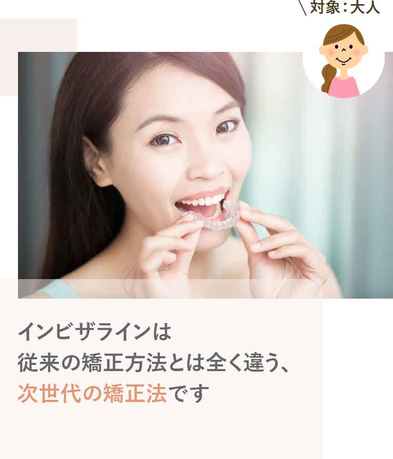 インビザライン®と他の治療との比較