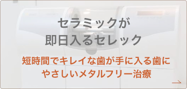 セラミックが即日入るセレック